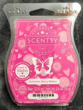SUMMER BERRY MELON Scentsy Wax Bar, NEW